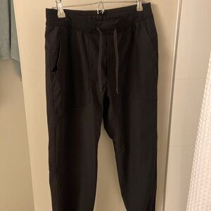 Men's Black Lulu Jogger Pants
